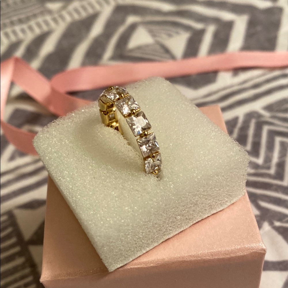 Gold and Silver Diamond Accent Ring